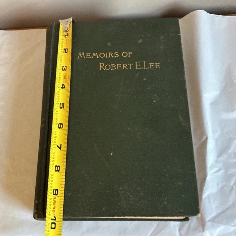 Memoirs of Robert E Lee by AL Long 1886 First Edition